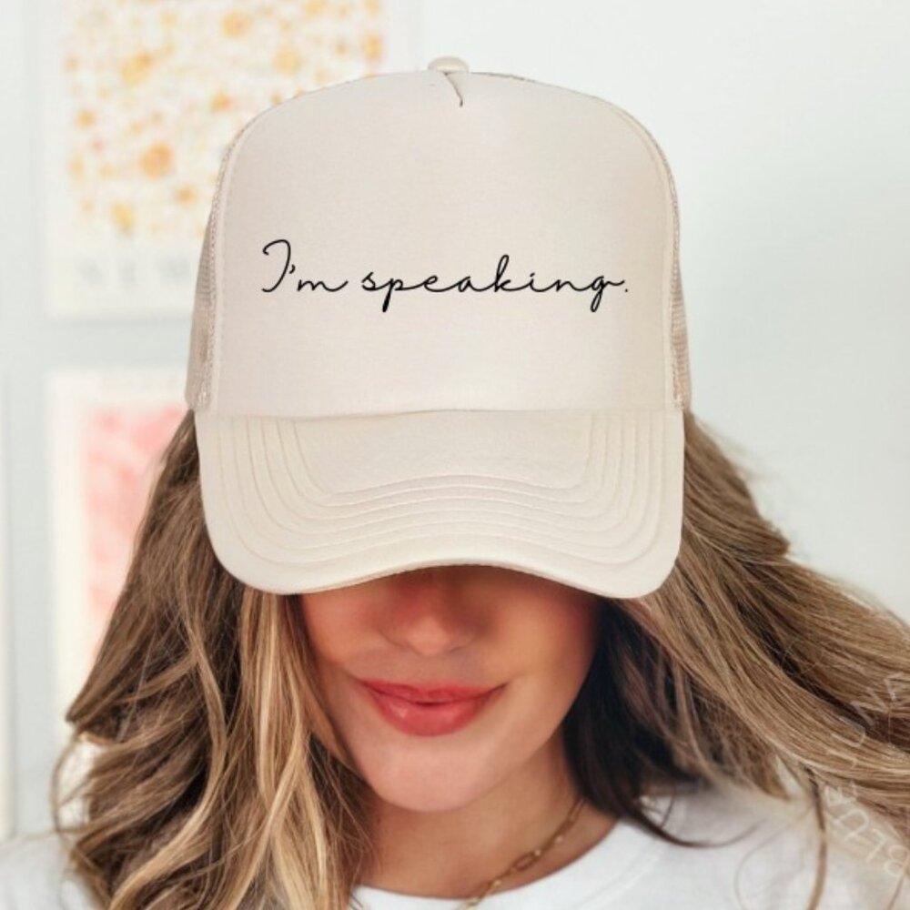 I'M SPEAKING | KAMALA HARRIS TRUCKER HAT